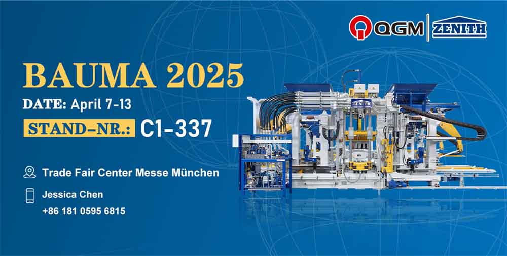 QGM klere nan Bauma 2025! Mond lan konsantre sou 