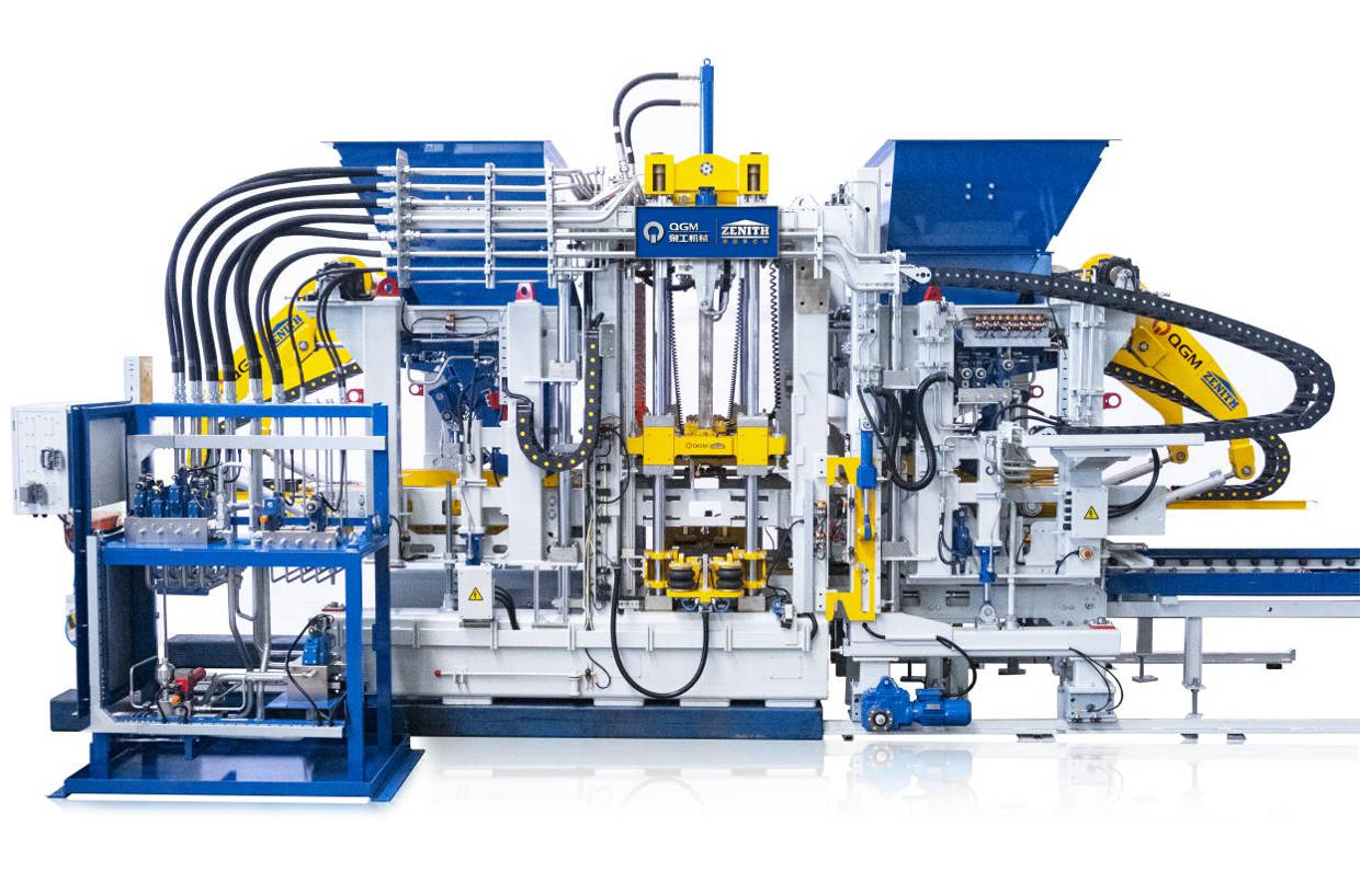 Konbine jeni presizyon Alman ak entèlijans Chinwa, Quangong ZN1000-2 machin brik-fè bati pou pwodiksyon-wo kalite.