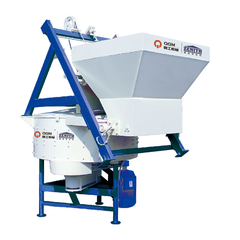 Vètikal brik machin mixer